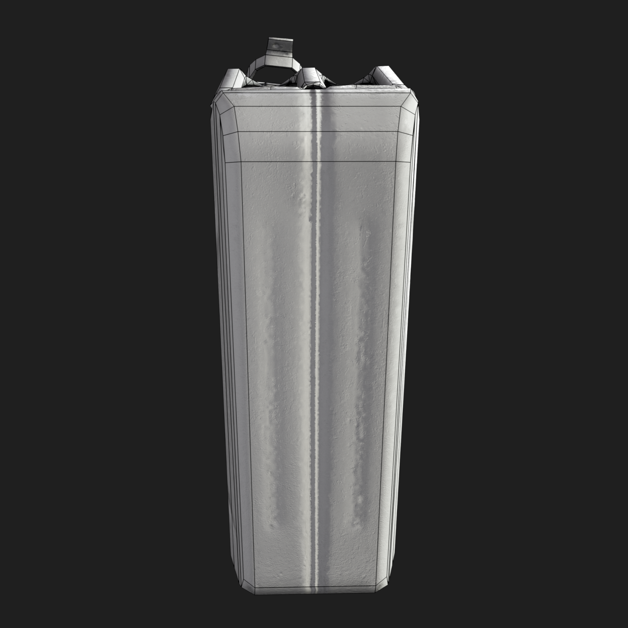 3D Props: Canister Fuel Blue