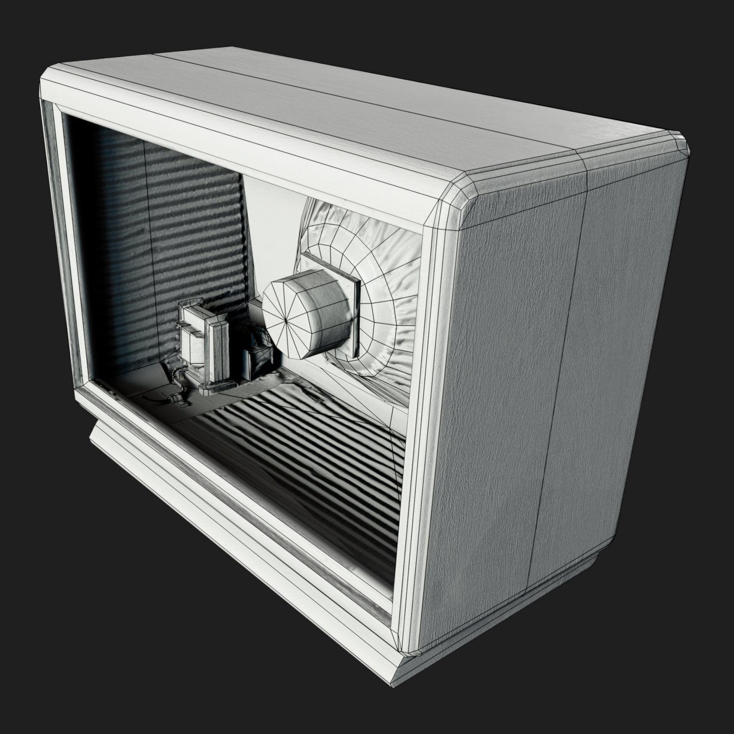 3D Props: Retro Radio