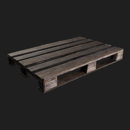 3D Props: Euro Pallet