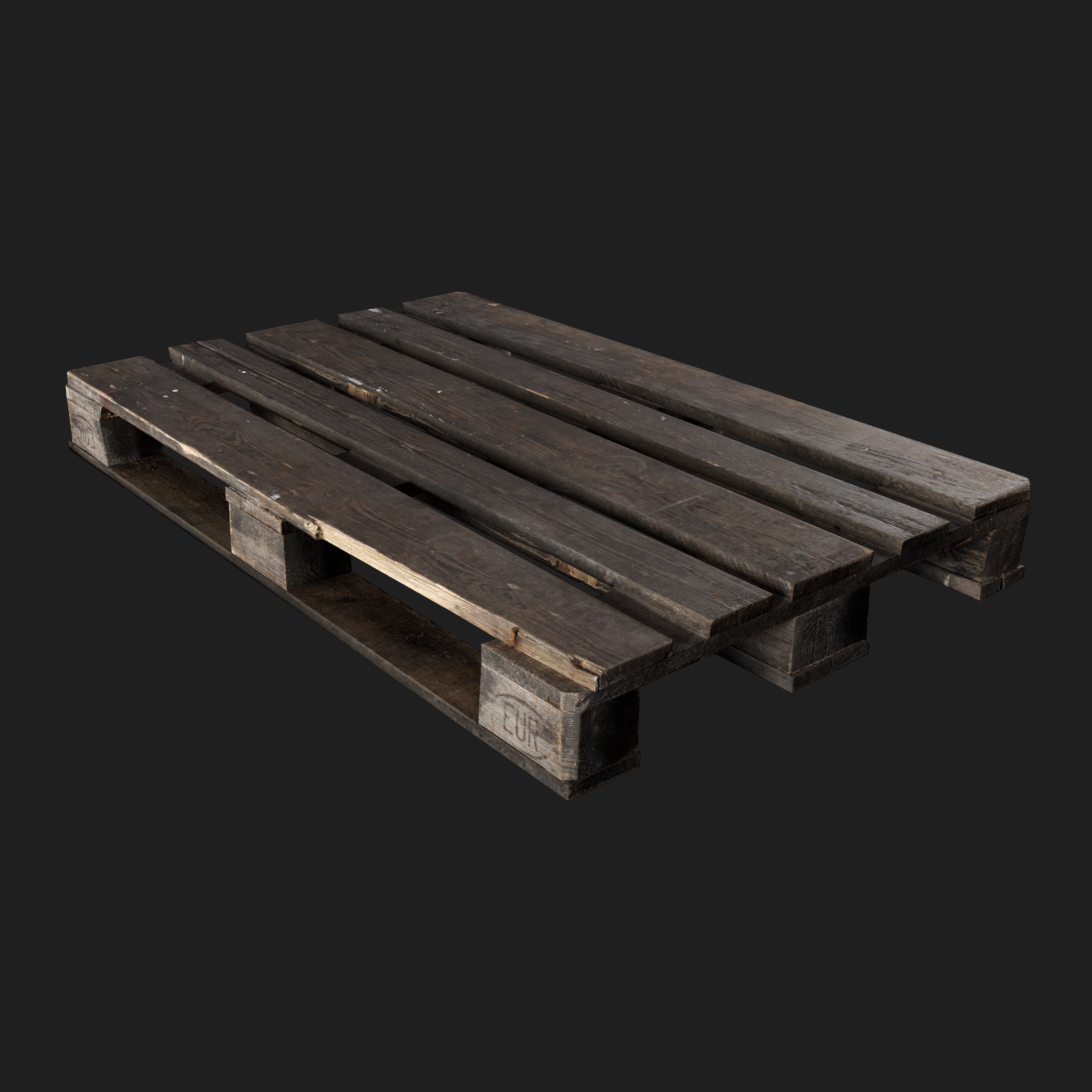 3D Props: Euro Pallet