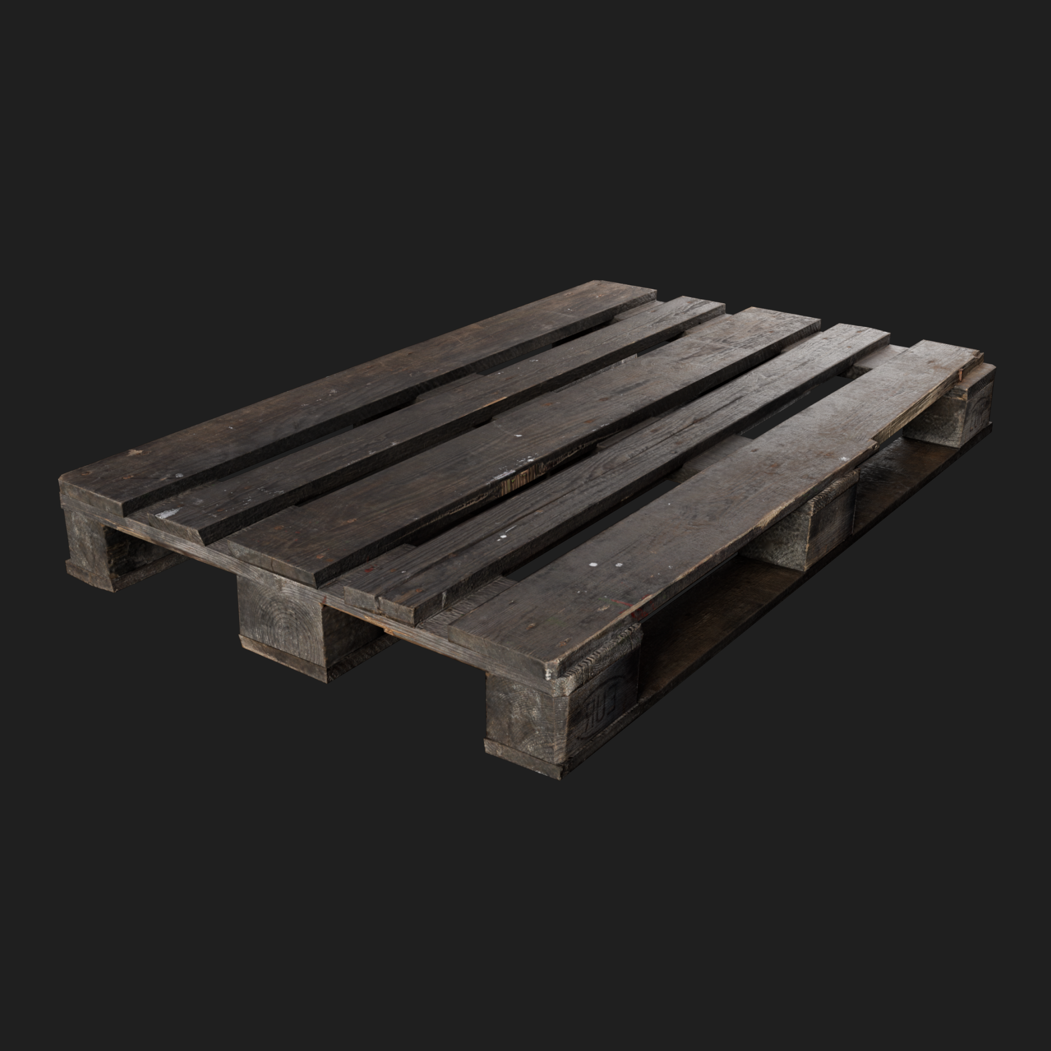 3D Props: Euro Pallet