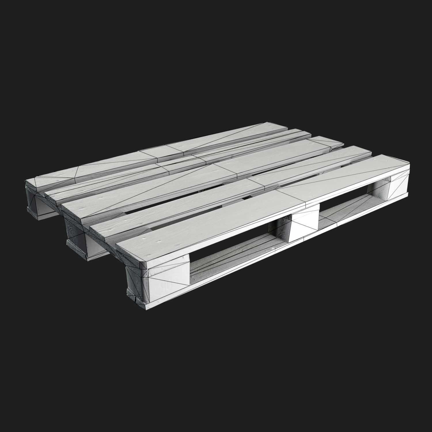 3D Props: Euro Pallet