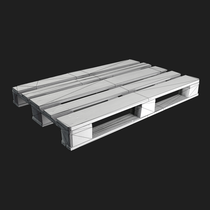 3D Props: Euro Pallet