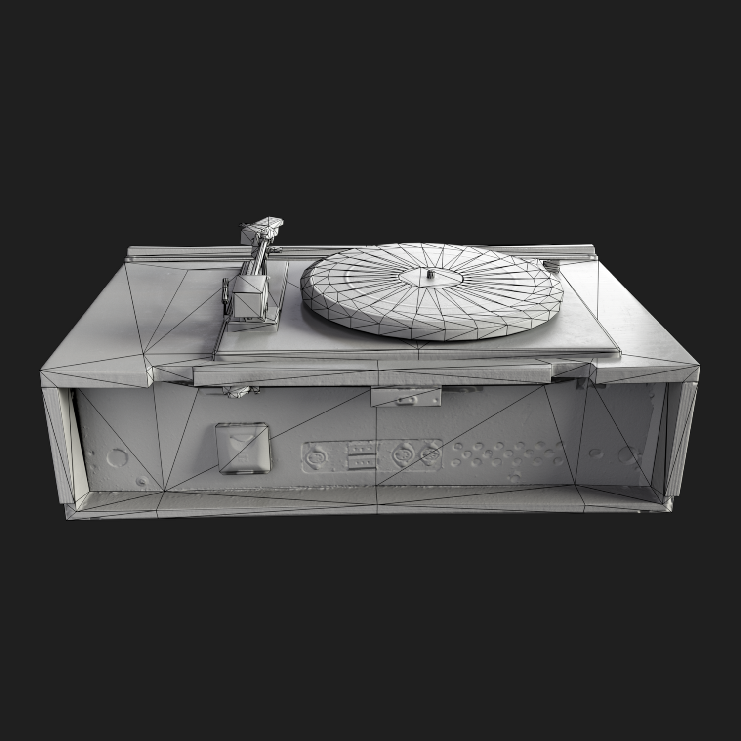 3D Props: Gramophone Radio