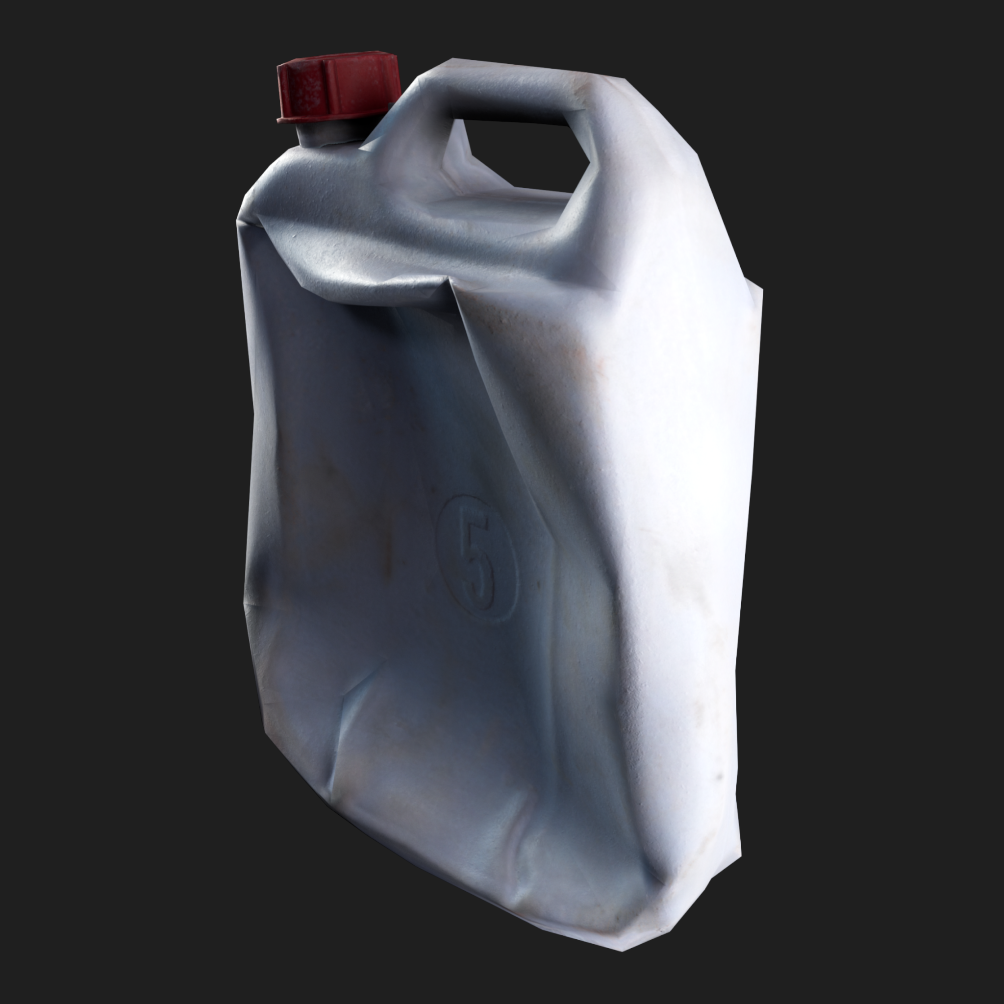 3D Props: Gallon Bottle Rumpled