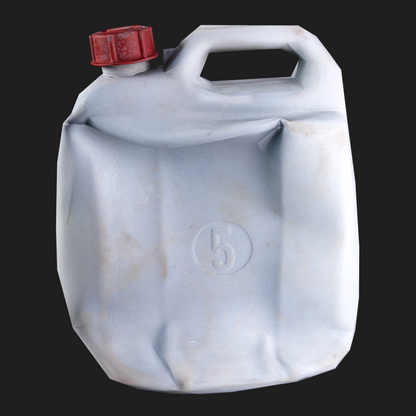 3D Props: Gallon Bottle Rumpled