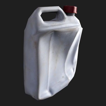 3D Props: Gallon Bottle Rumpled