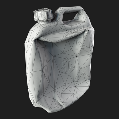 3D Props: Gallon Bottle Rumpled