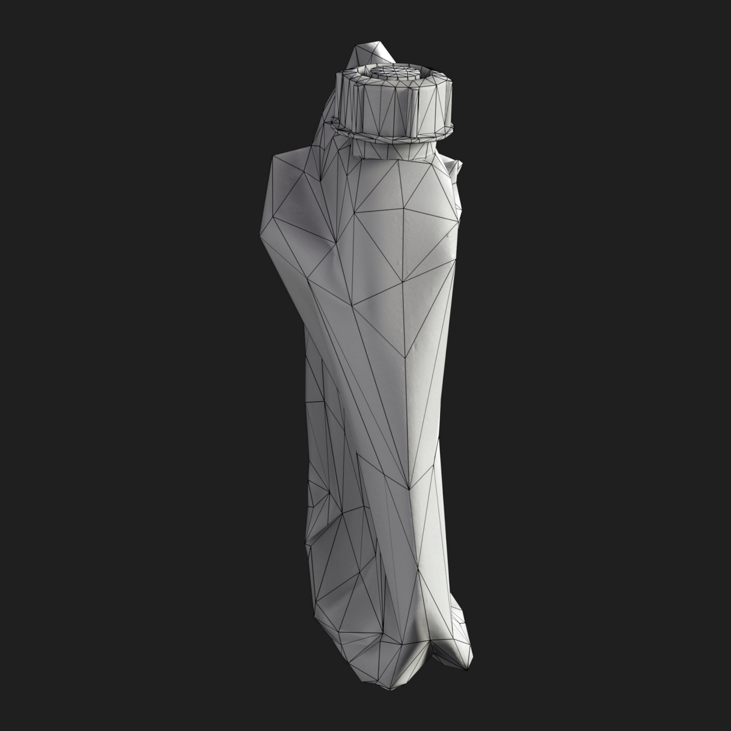 3D Props: Gallon Bottle Rumpled