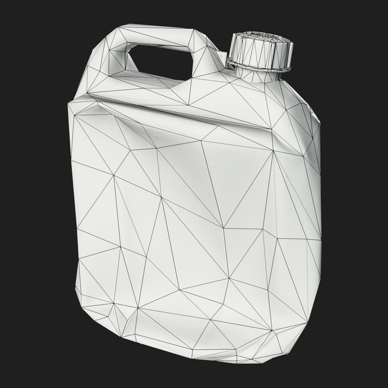 3D Props: Gallon Bottle Rumpled