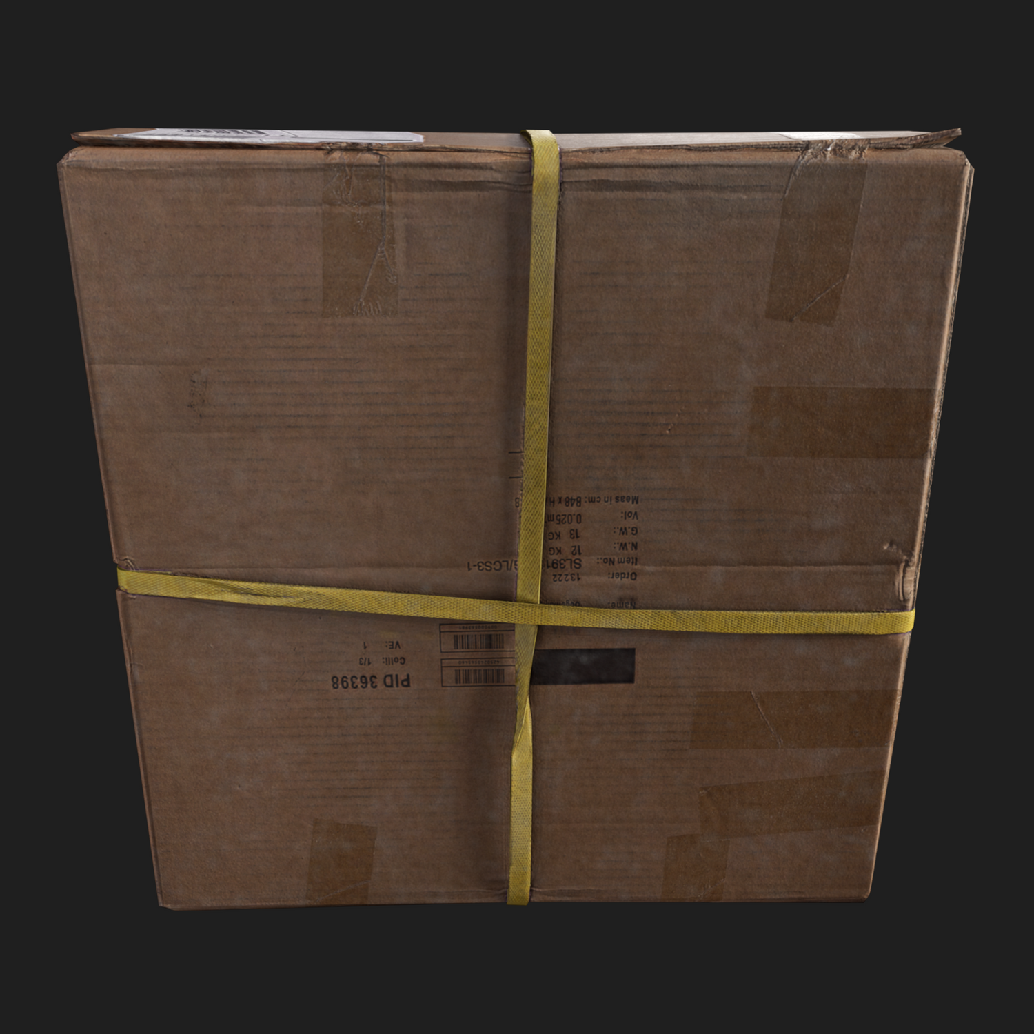 3D Props: Cardboard Box