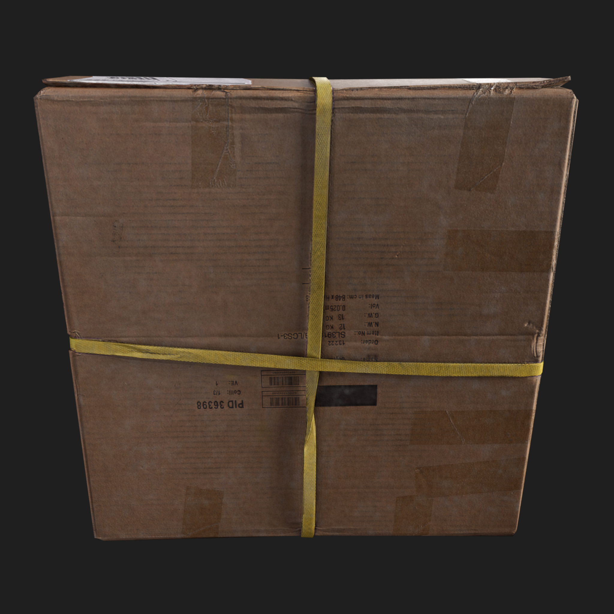 3D Props: Cardboard Box