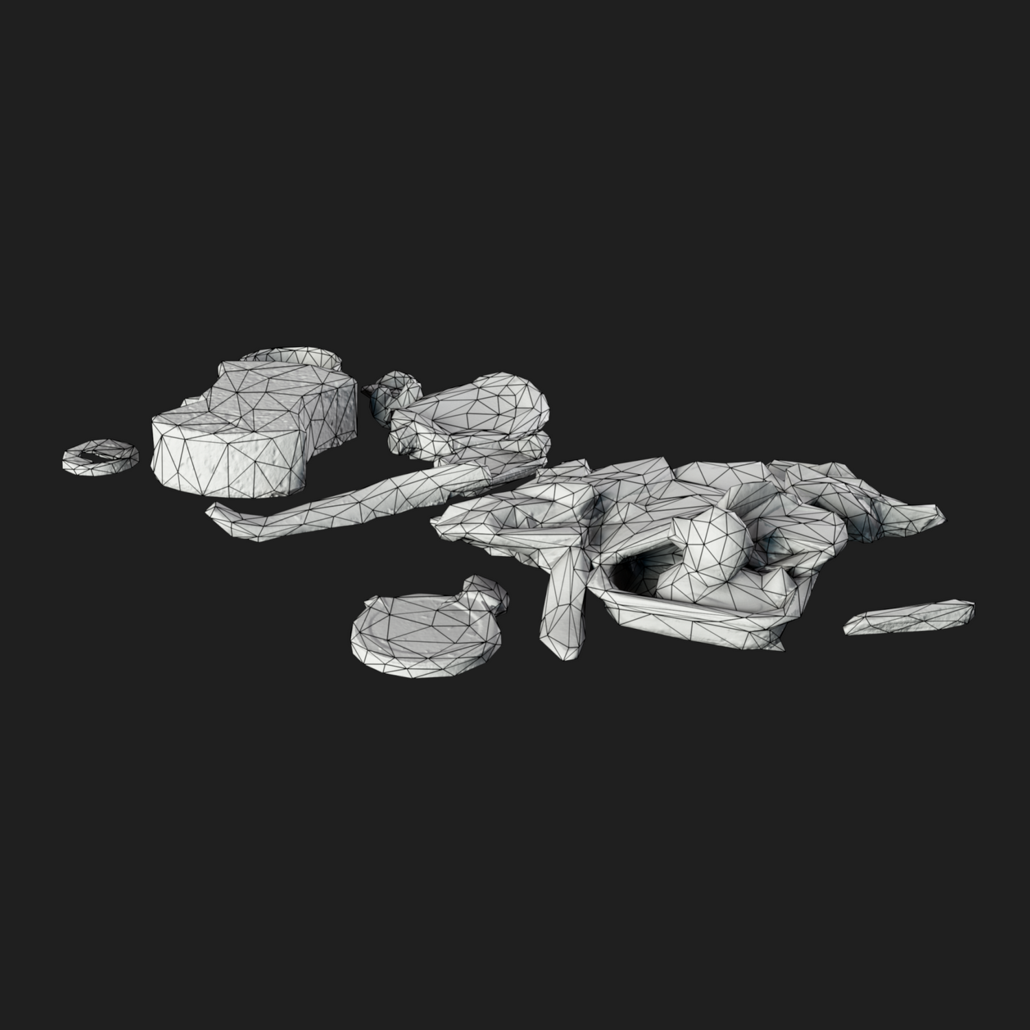 3D Props: Rubbish Floor Mix1