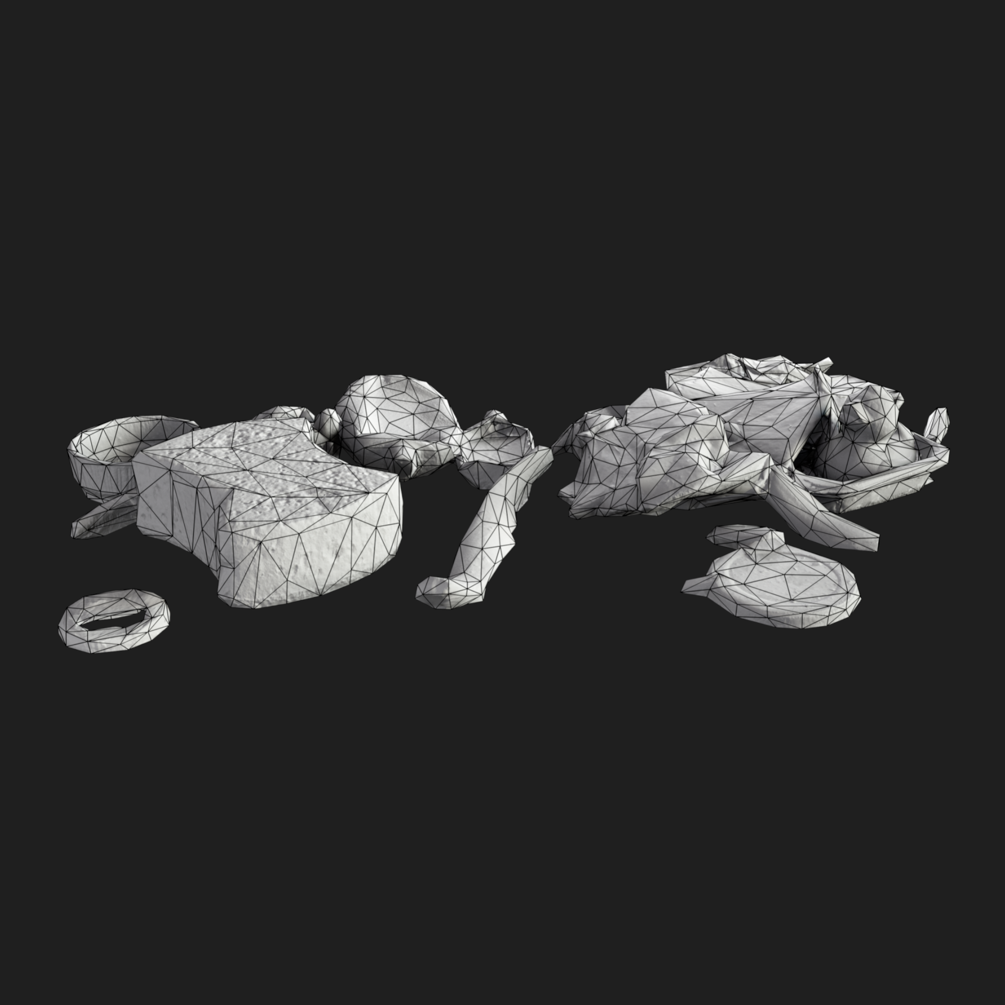 3D Props: Rubbish Floor Mix1