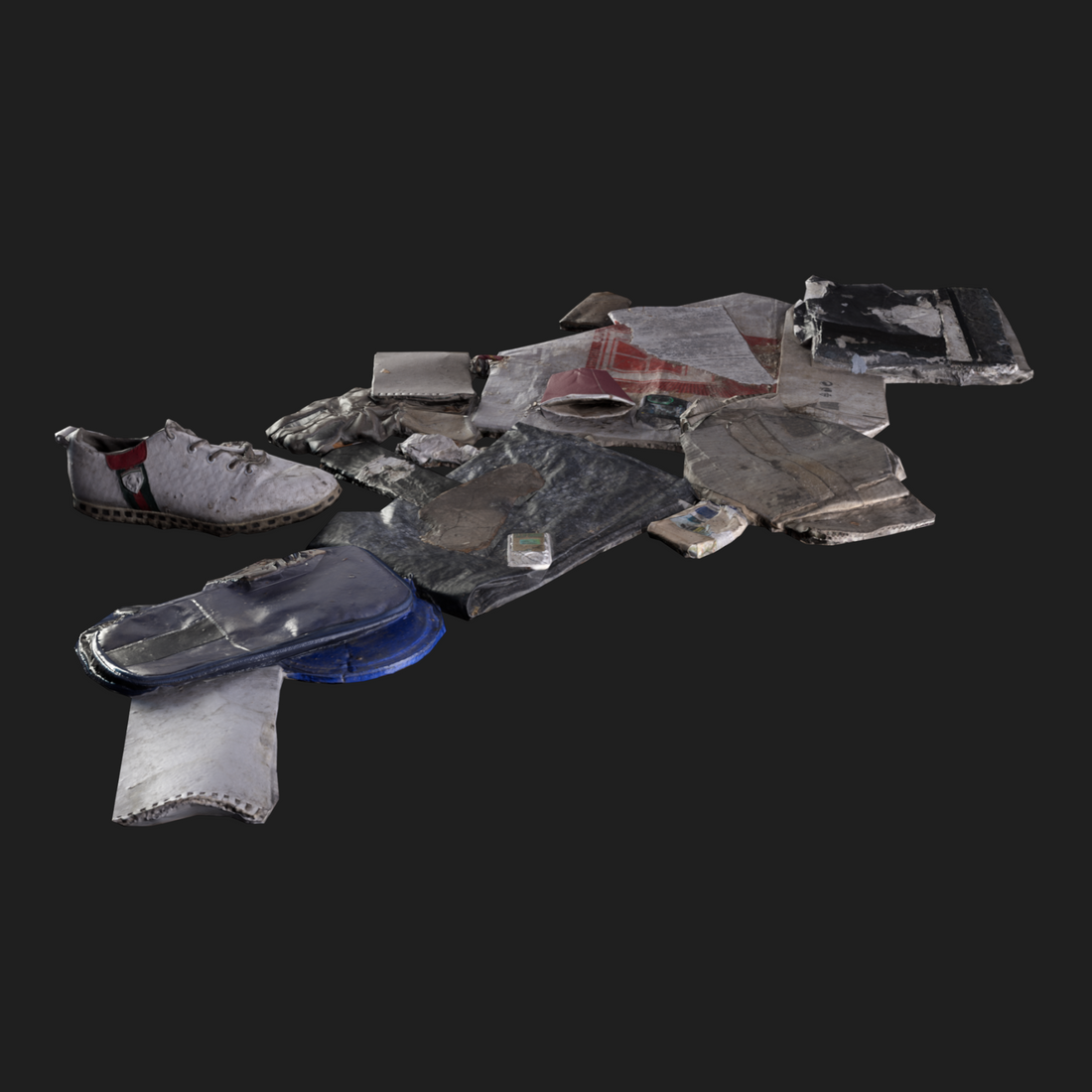 Photo 3D Rubbish Floor Mix3