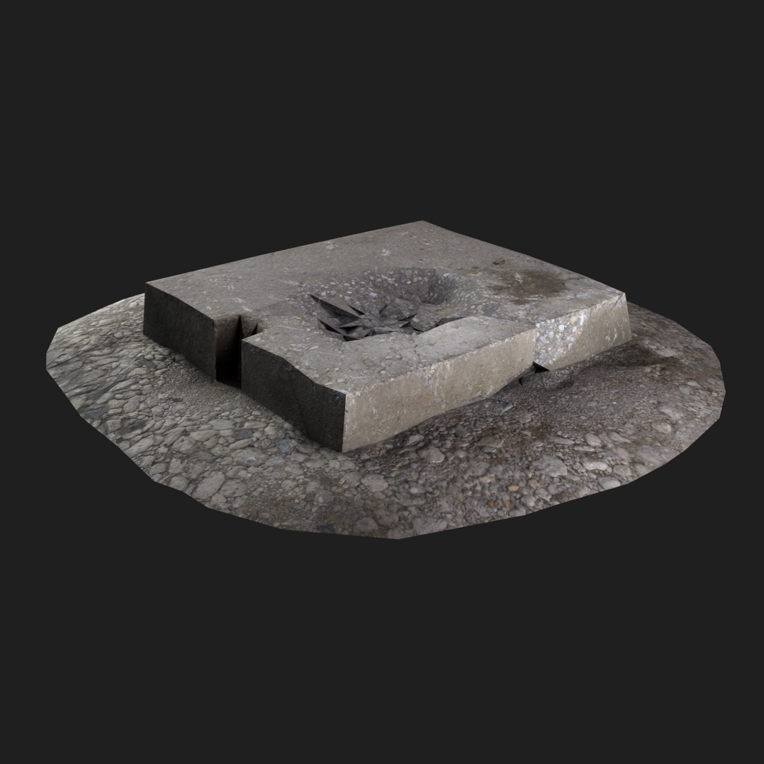 3D Model of Concrete Slab