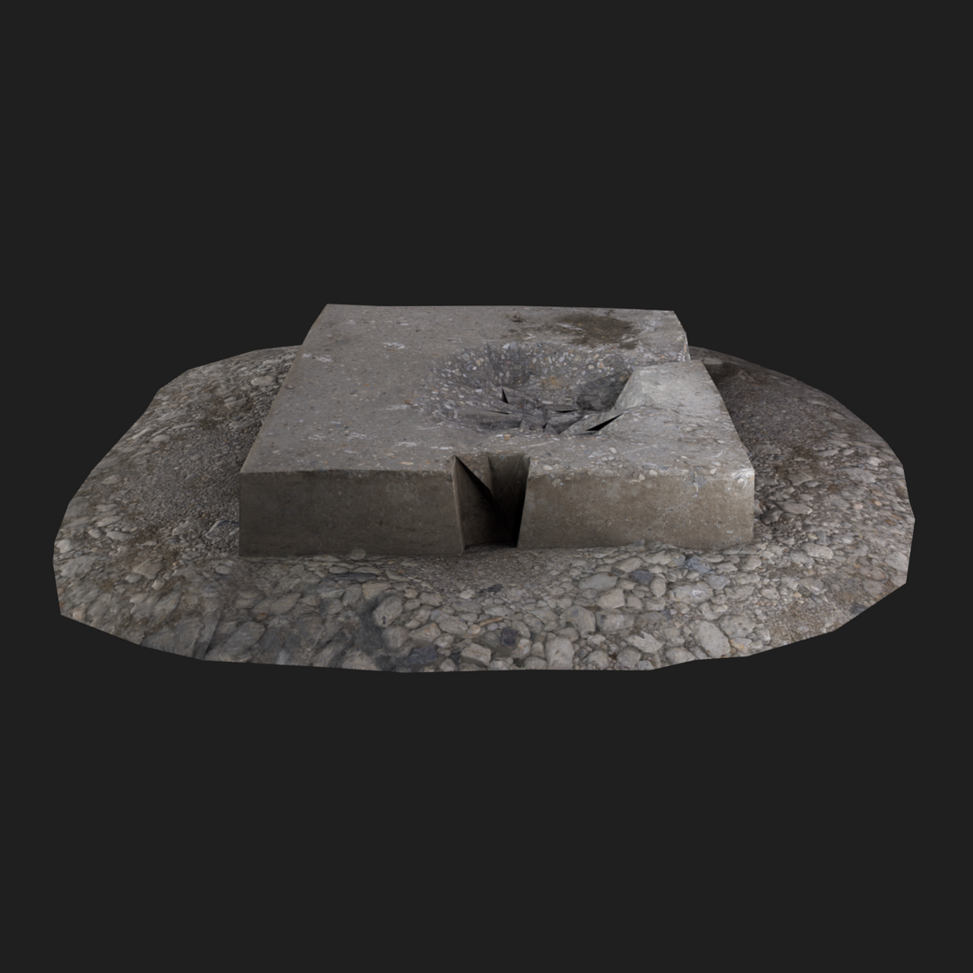 3D Props: Concrete Slab