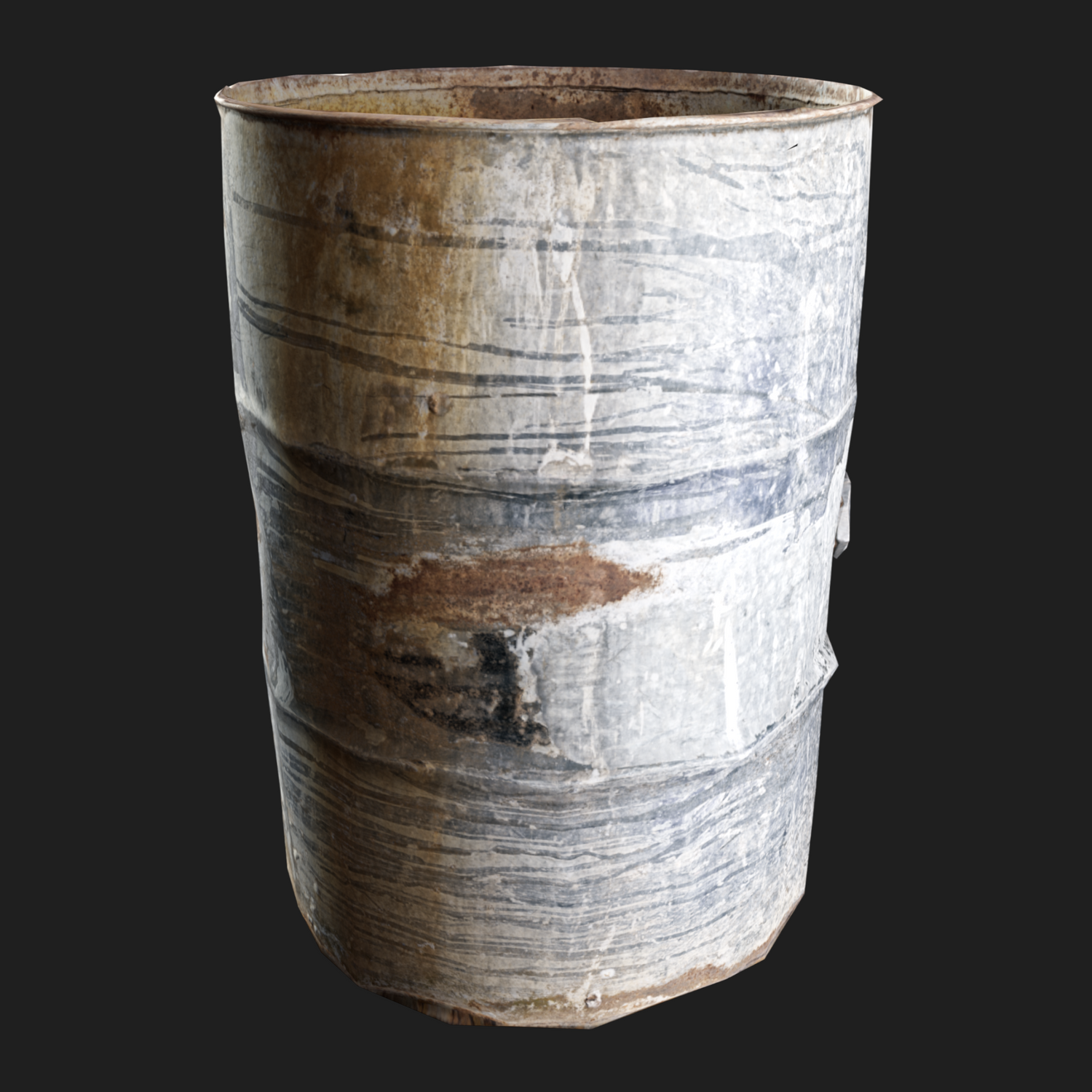 3D Props: Barrel Rusty