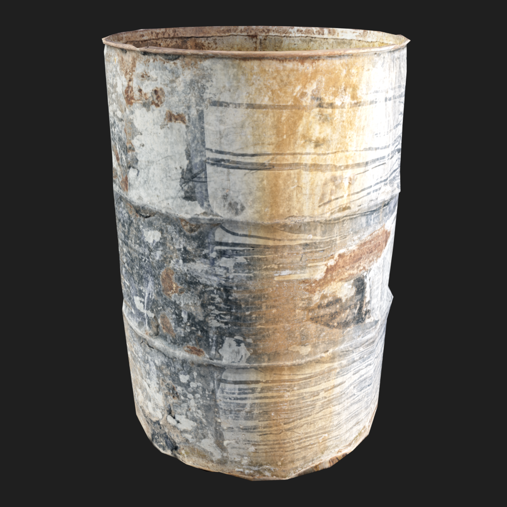 3D Props: Barrel Rusty