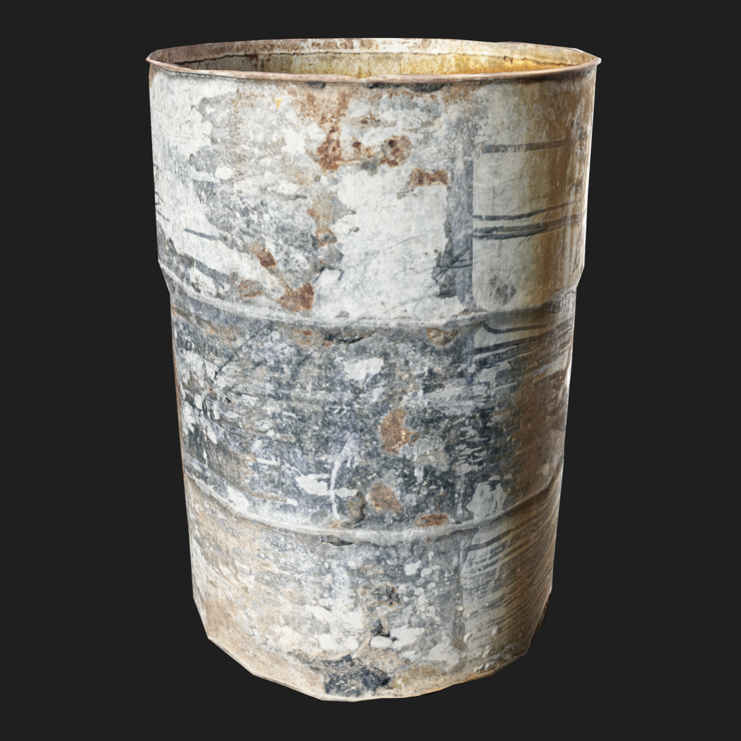 3D Props: Barrel Rusty