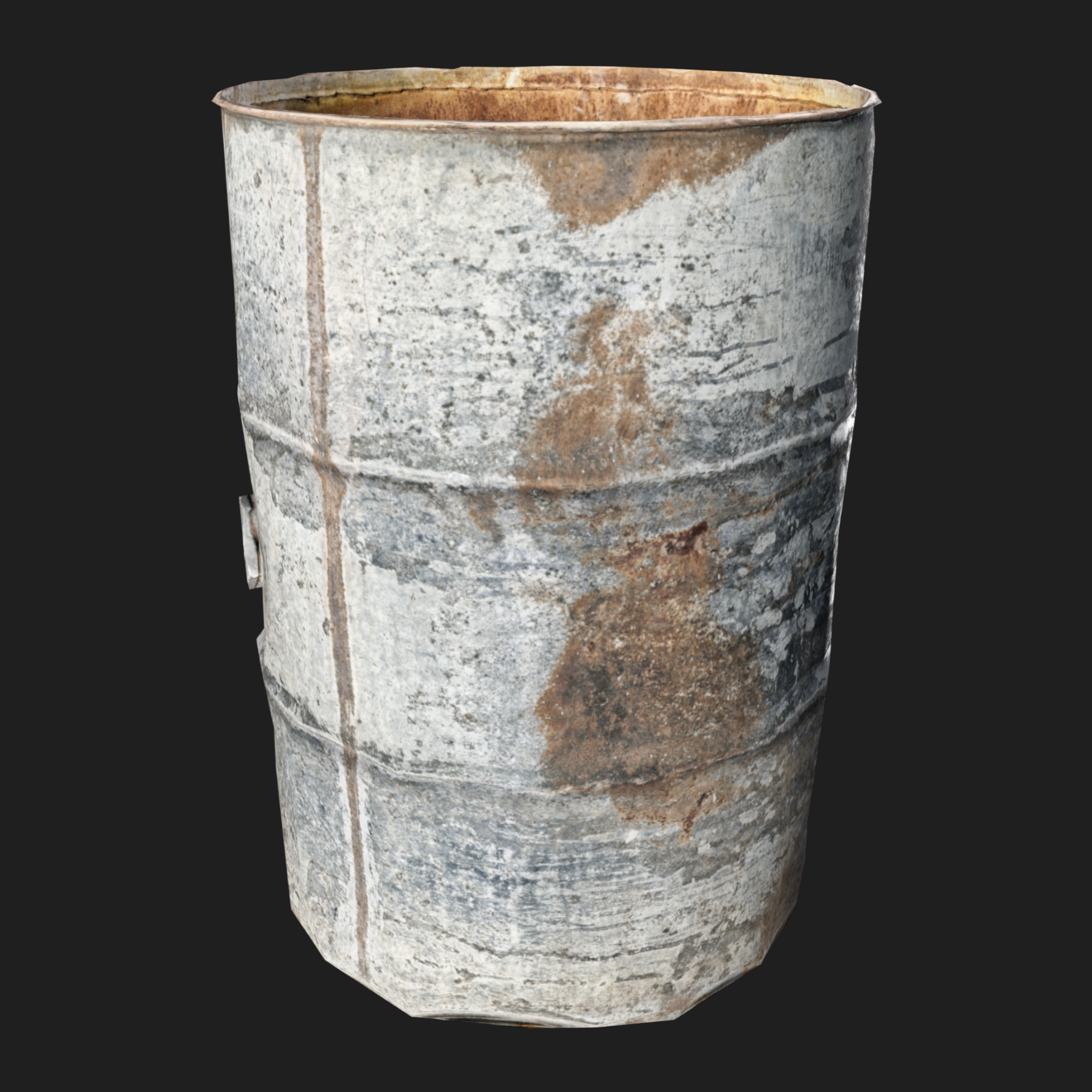 3D Props: Barrel Rusty