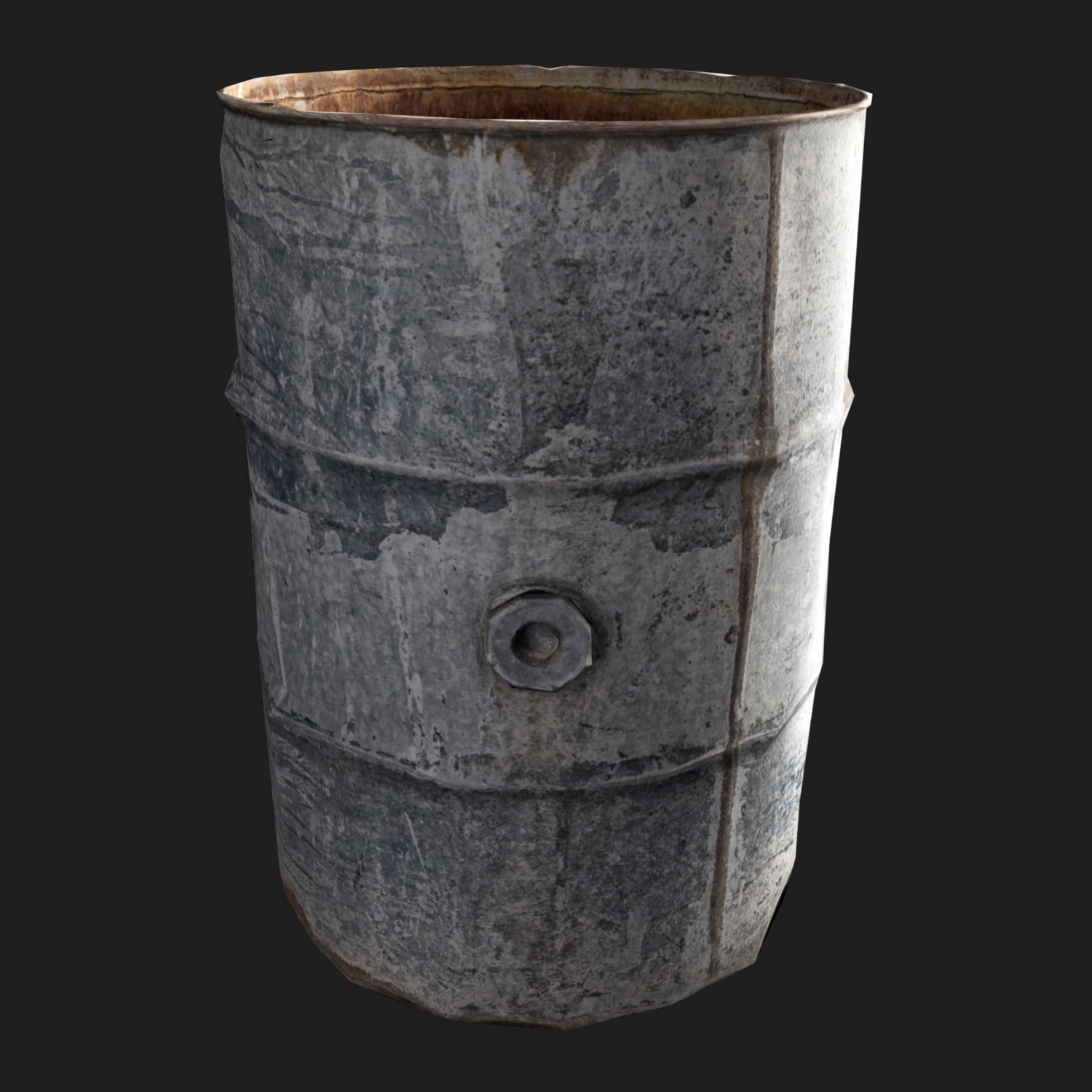 3D Props: Barrel Rusty