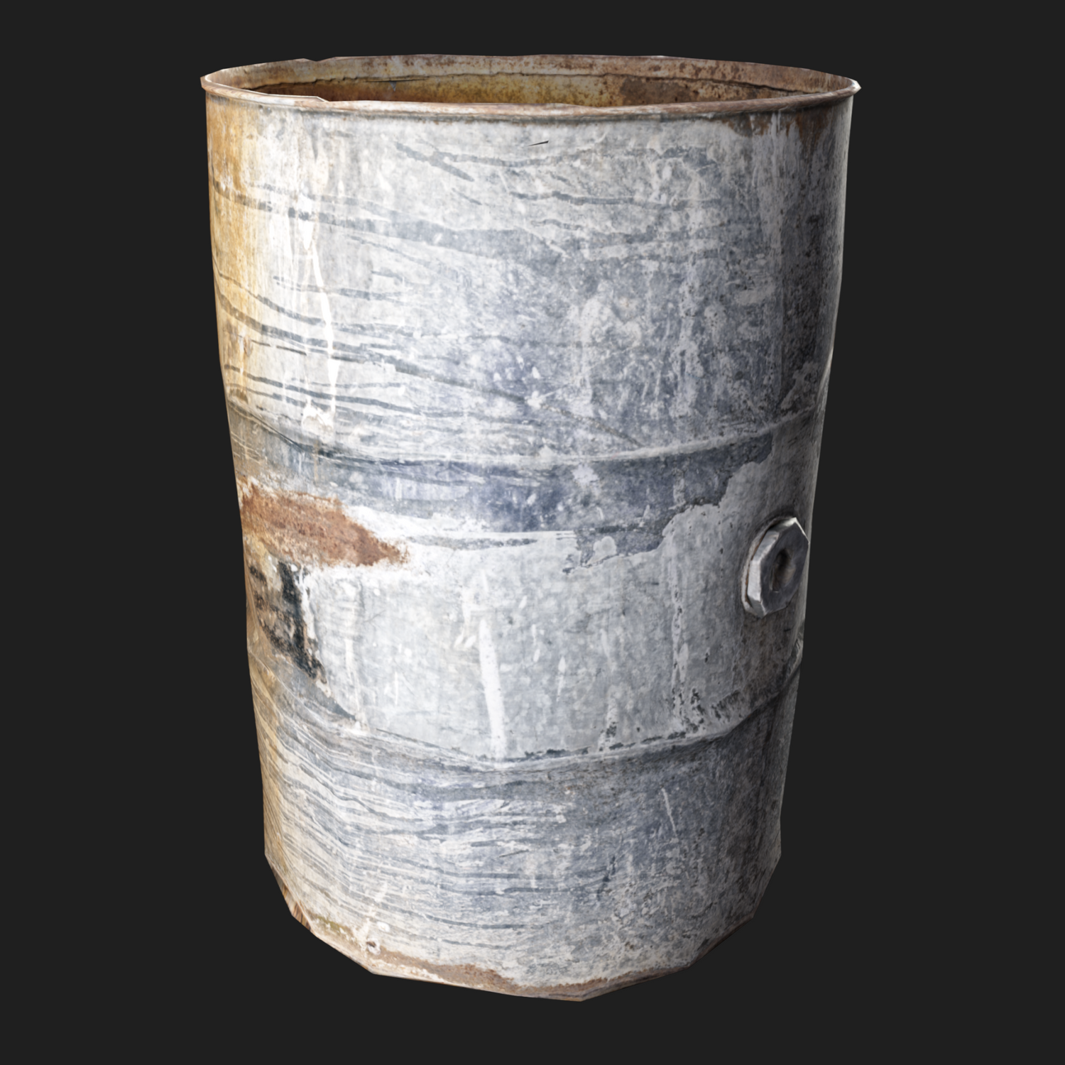 3D Props: Barrel Rusty