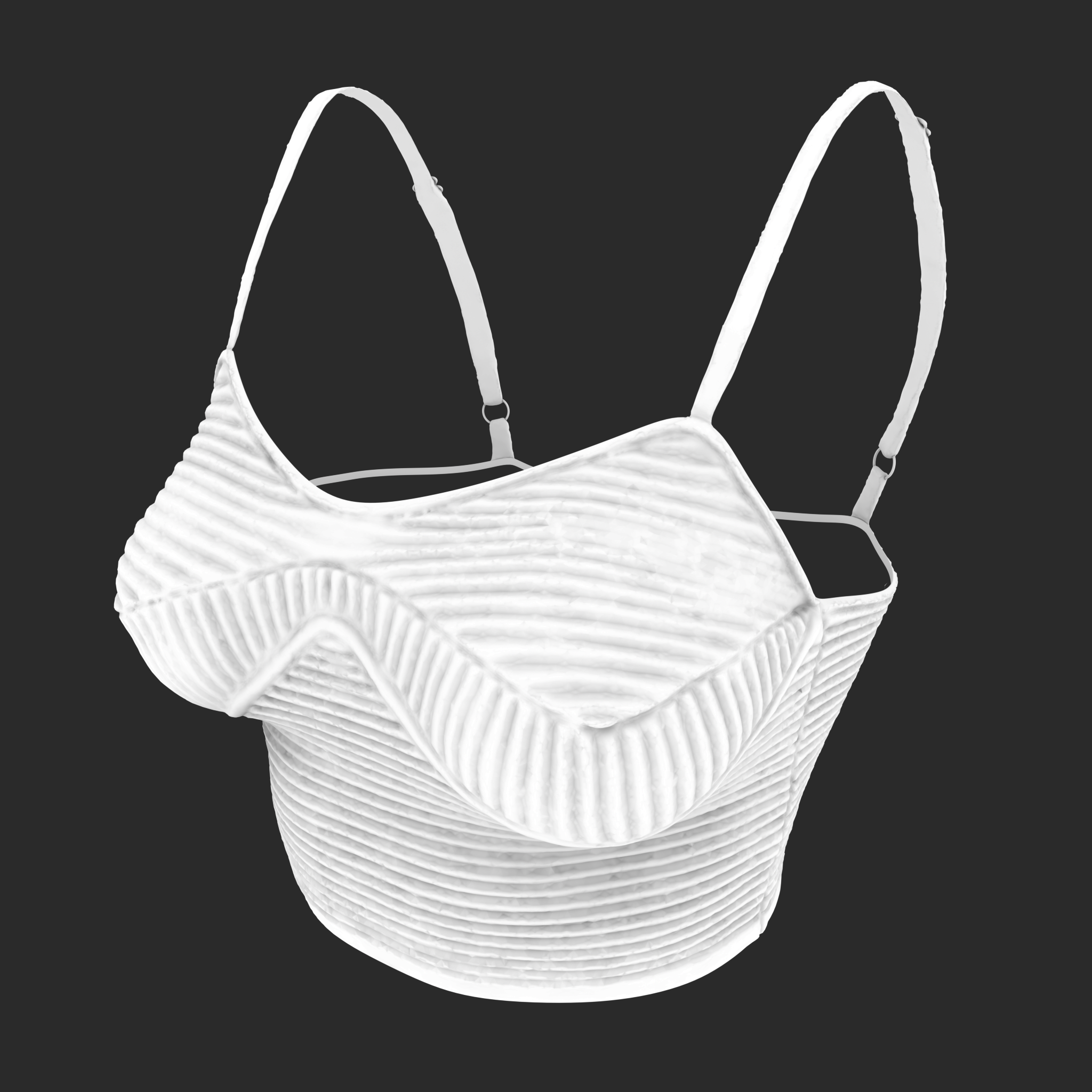 3D Crop Top Women&