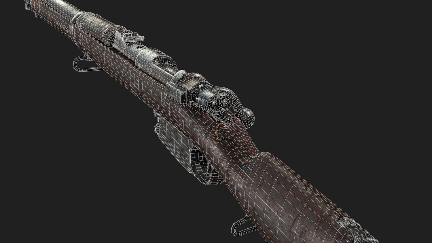 3D Mauser Rifle 1894