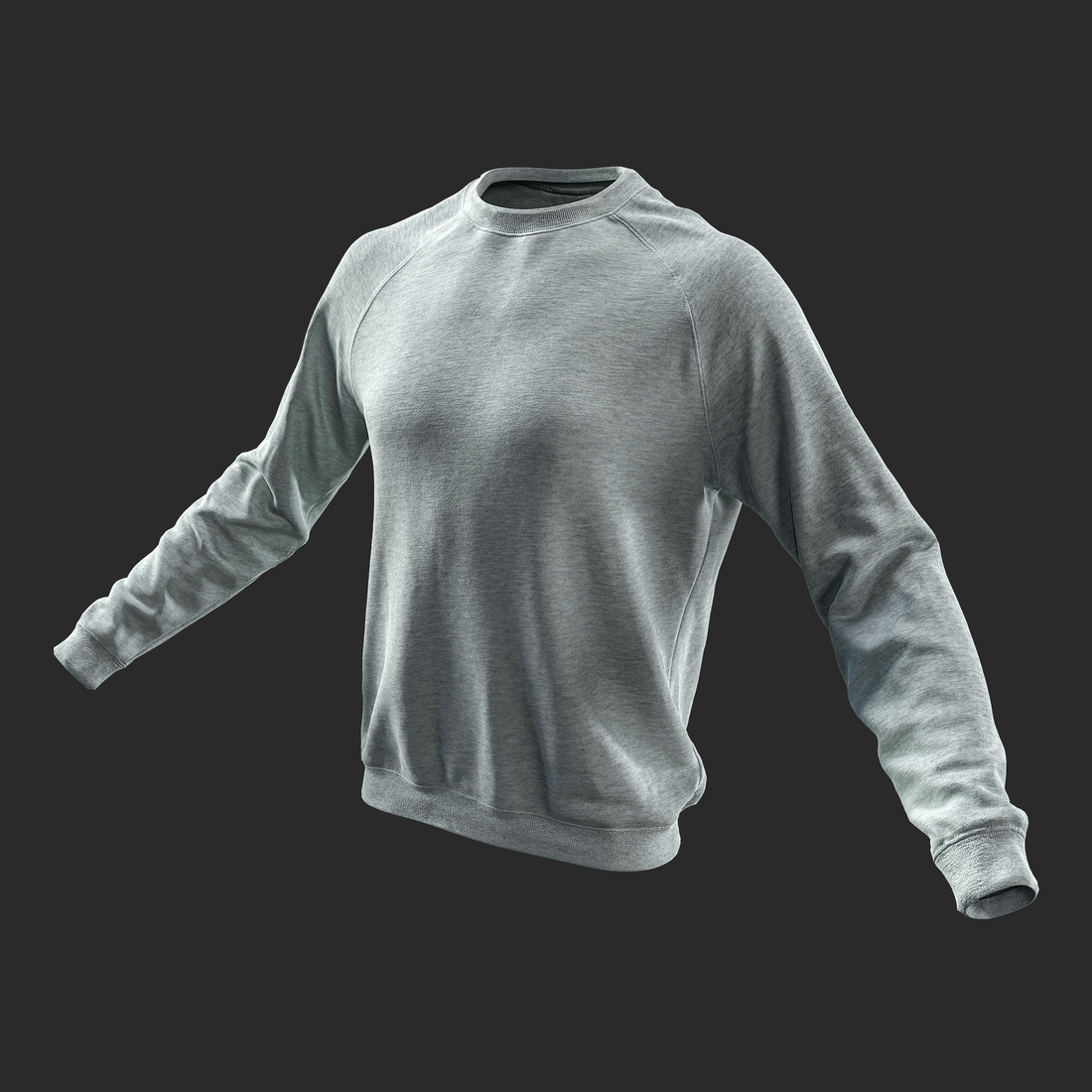 3D Model  Sweatshirt Men&