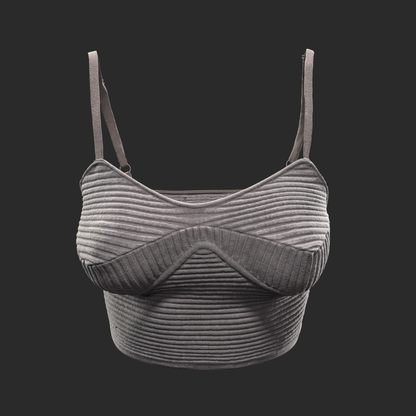 3D Crop Top Women&