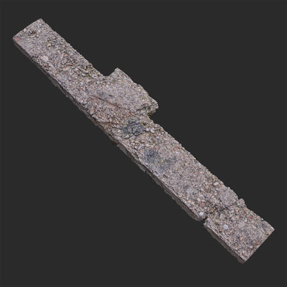 3D Broken Concrete Beam