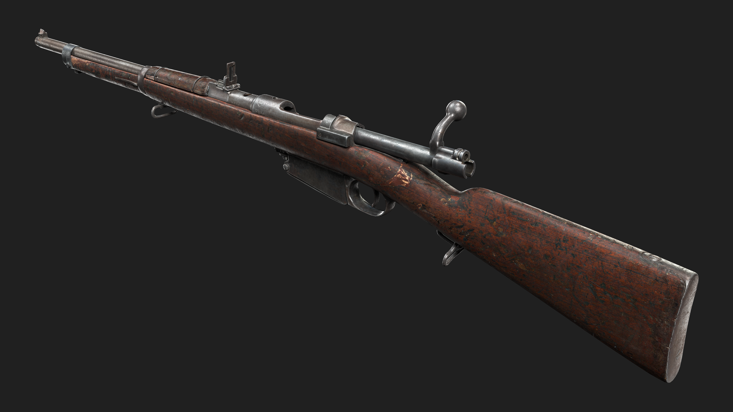 3D Mauser Rifle 1894