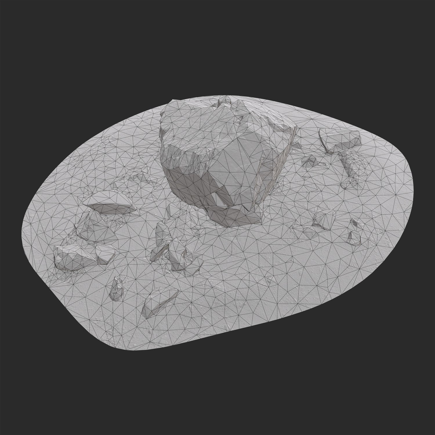 3D Rock Debris