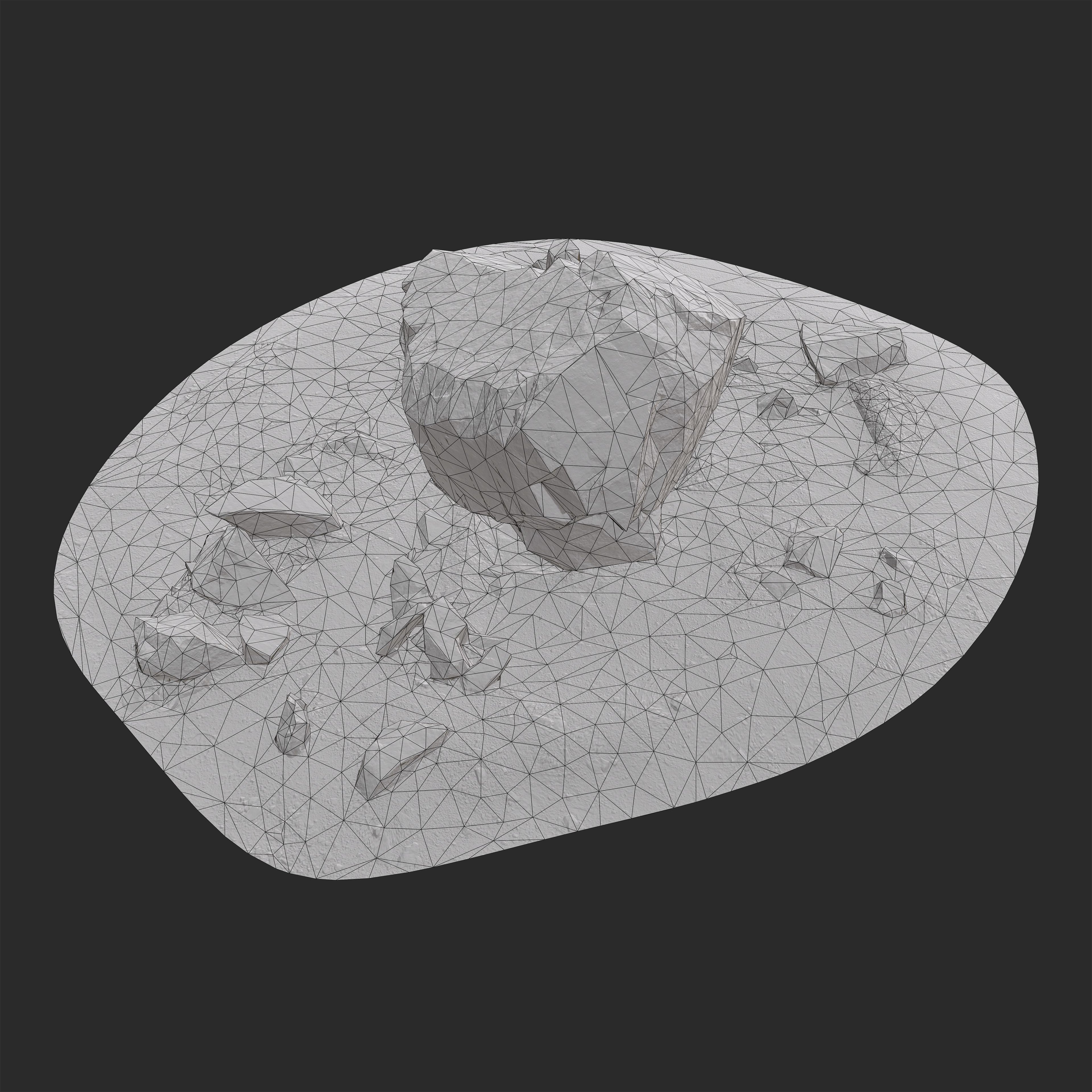 3D Rock Debris