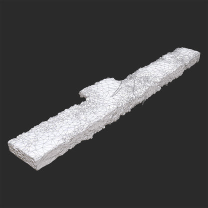 3D Broken Concrete Beam