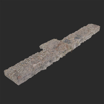 3D Broken Concrete Beam