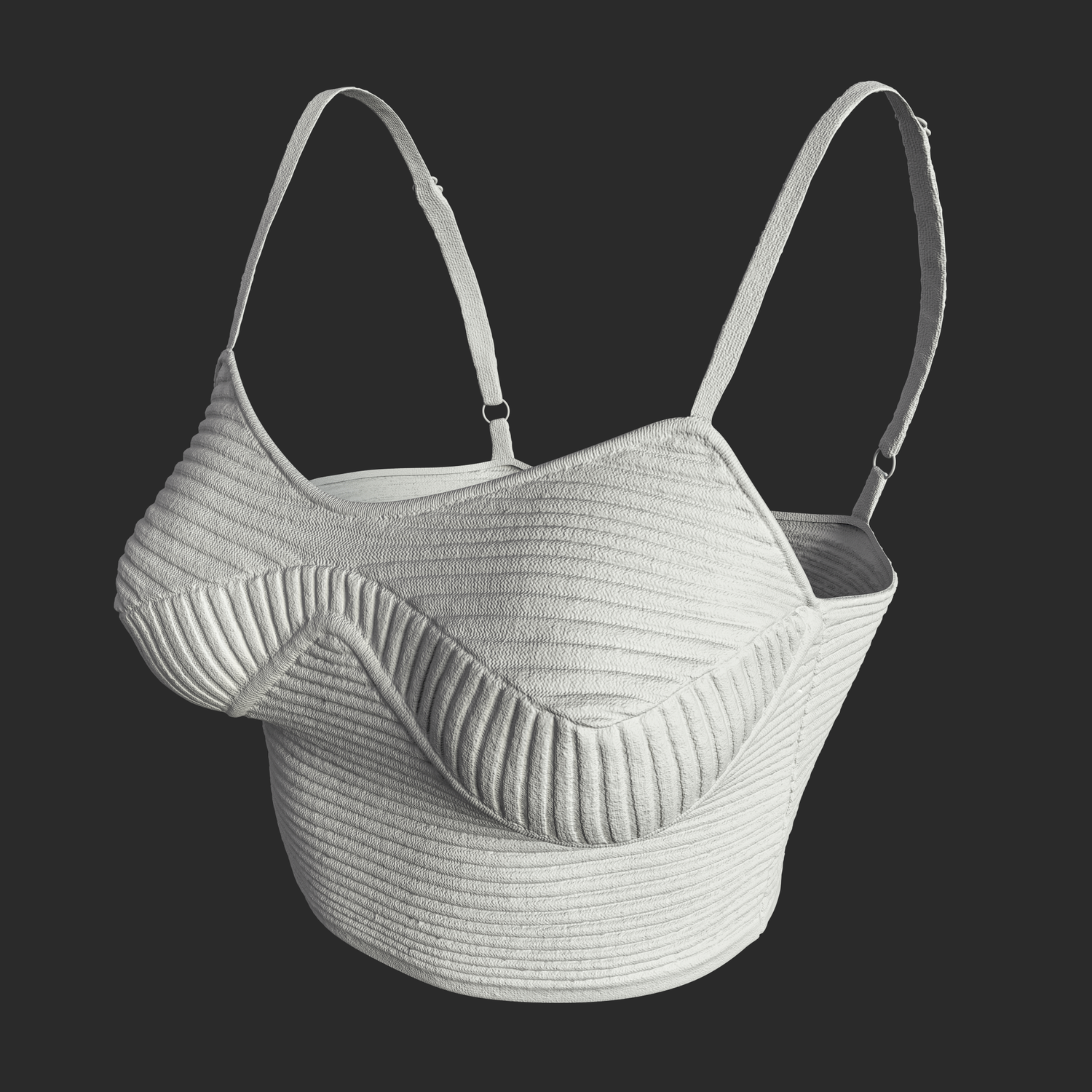 3D Crop Top Women&