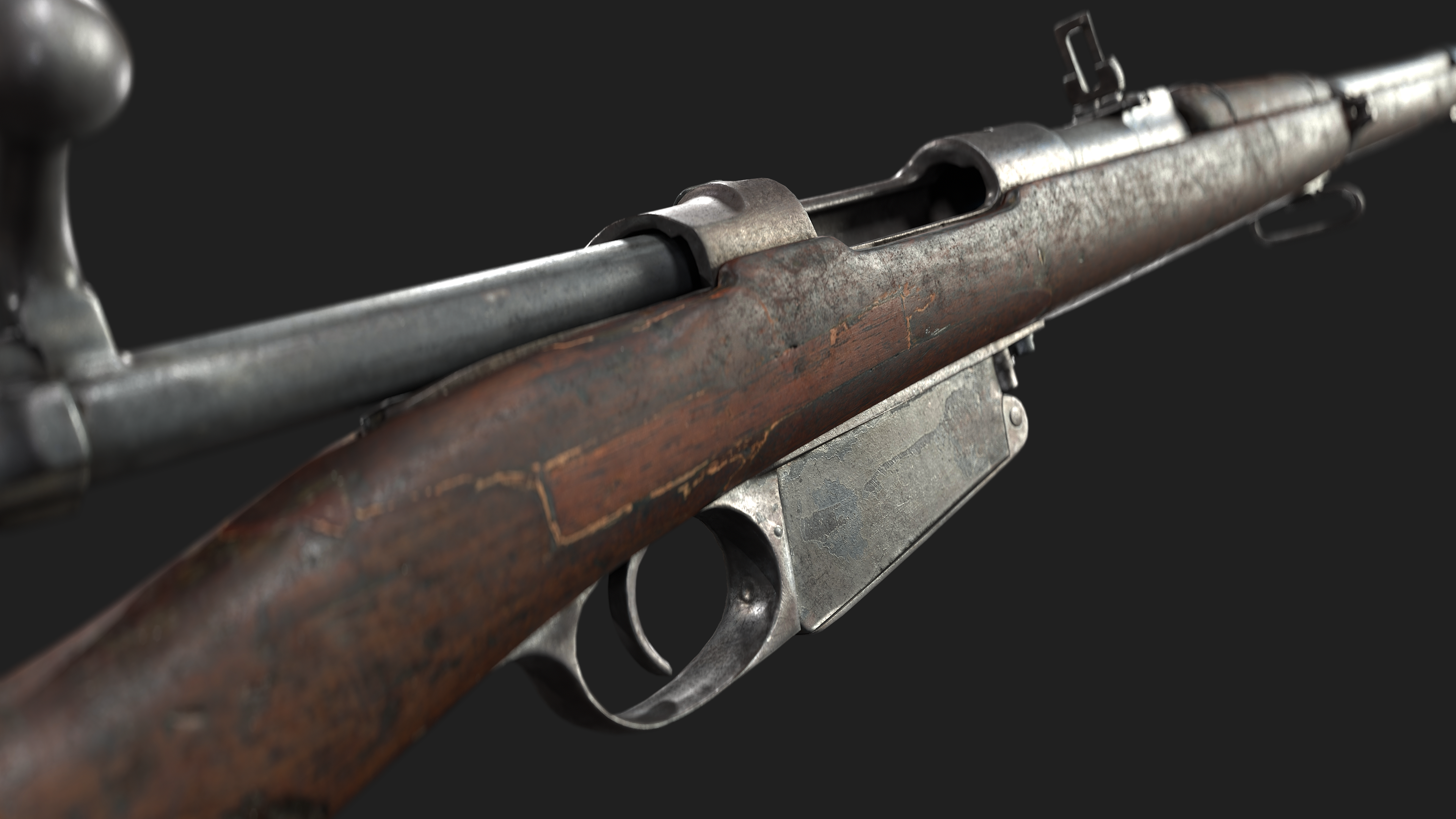 3D Mauser Rifle 1894