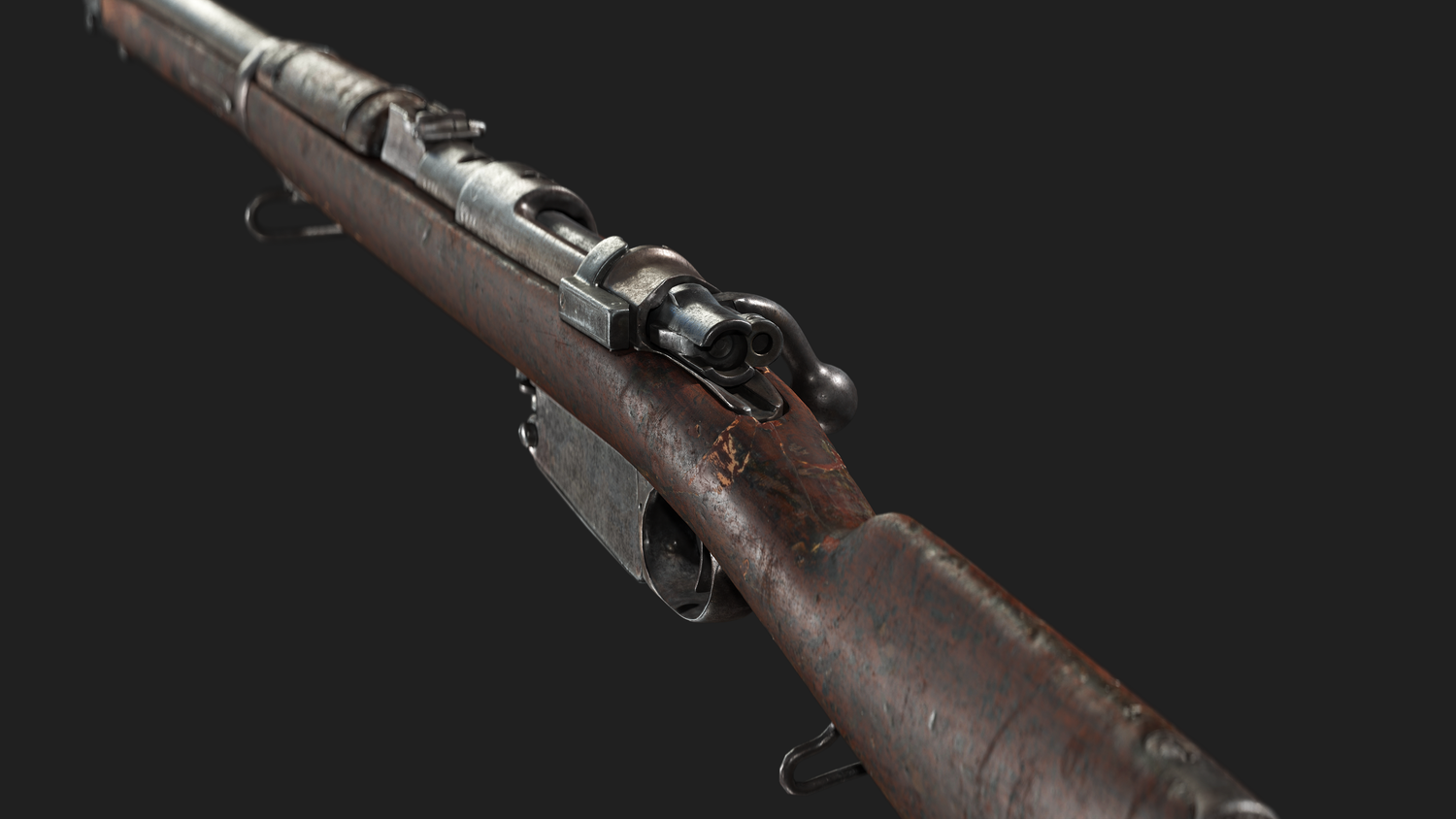 3D Mauser Rifle 1894