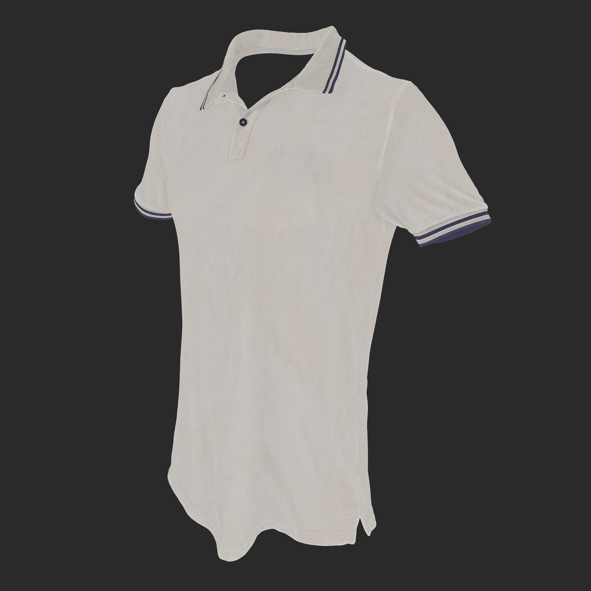 3D Model Mens Polo Shirt albedo