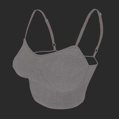 3D Crop Top Women&