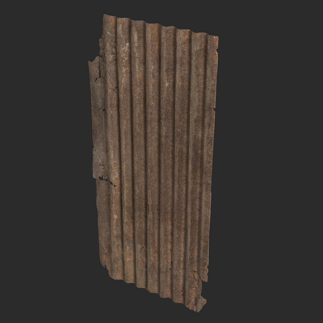 3D Corrugated Metal Sheet