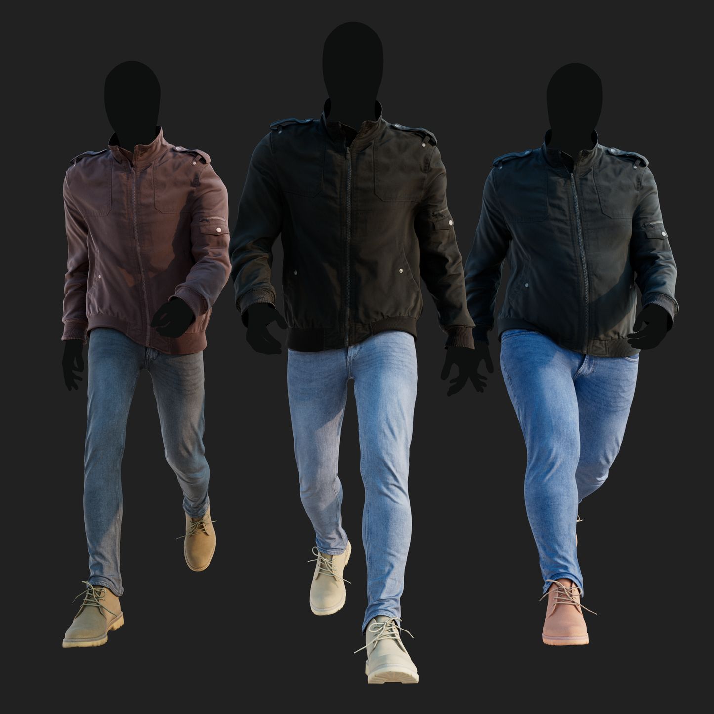 Men's Jacket & Jeans
