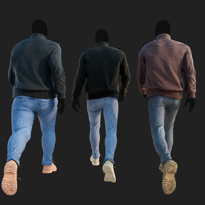 Men's Jacket & Jeans