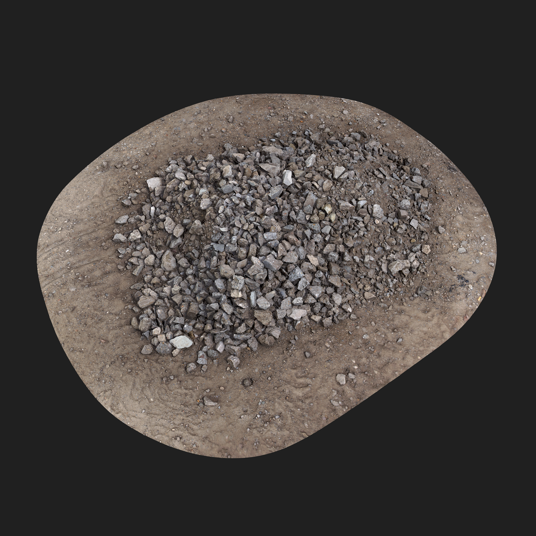 3D Model of Concrete Rubble 13