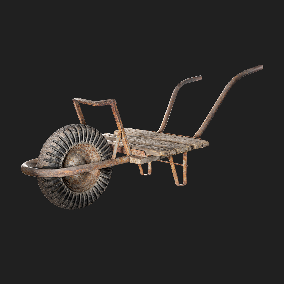3D Model of Wheelbarrow