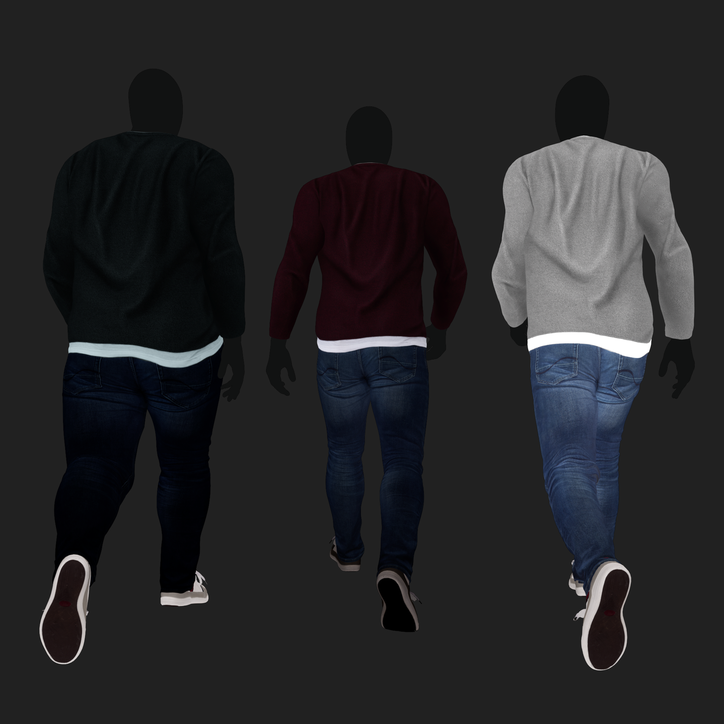 Men's Sweater & Jeans