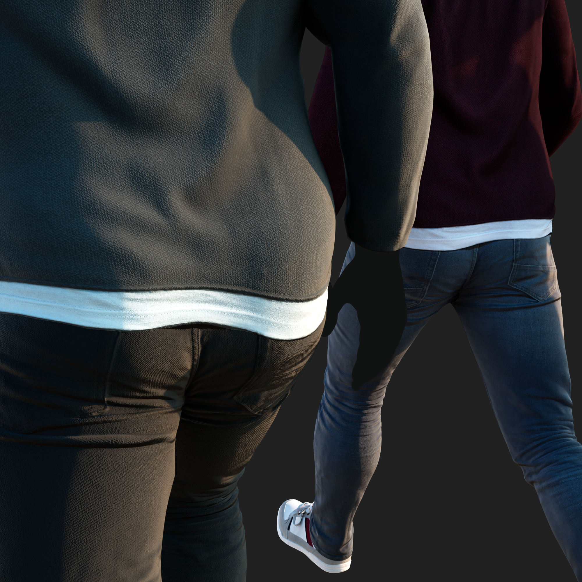 3D Clothing set of Sweater &amp; Jeans