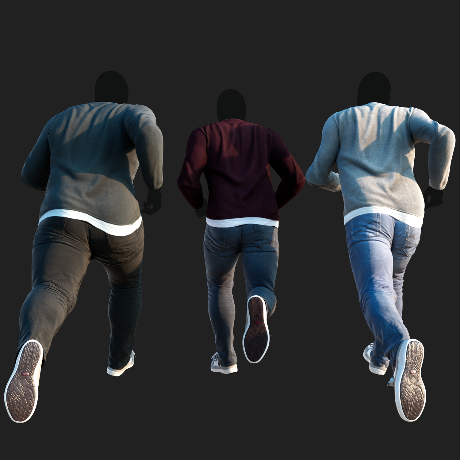 3D Clothing set of Sweater &amp; Jeans